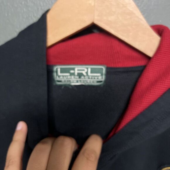 Ralph Lauren Women’s White Zip Up Hoodie Sweatshirt Size XL - Picture 3 of 4